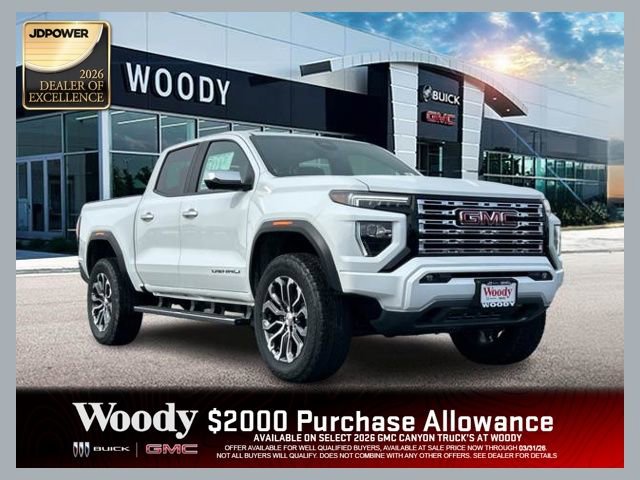 New 2026 GMC Canyon Denali