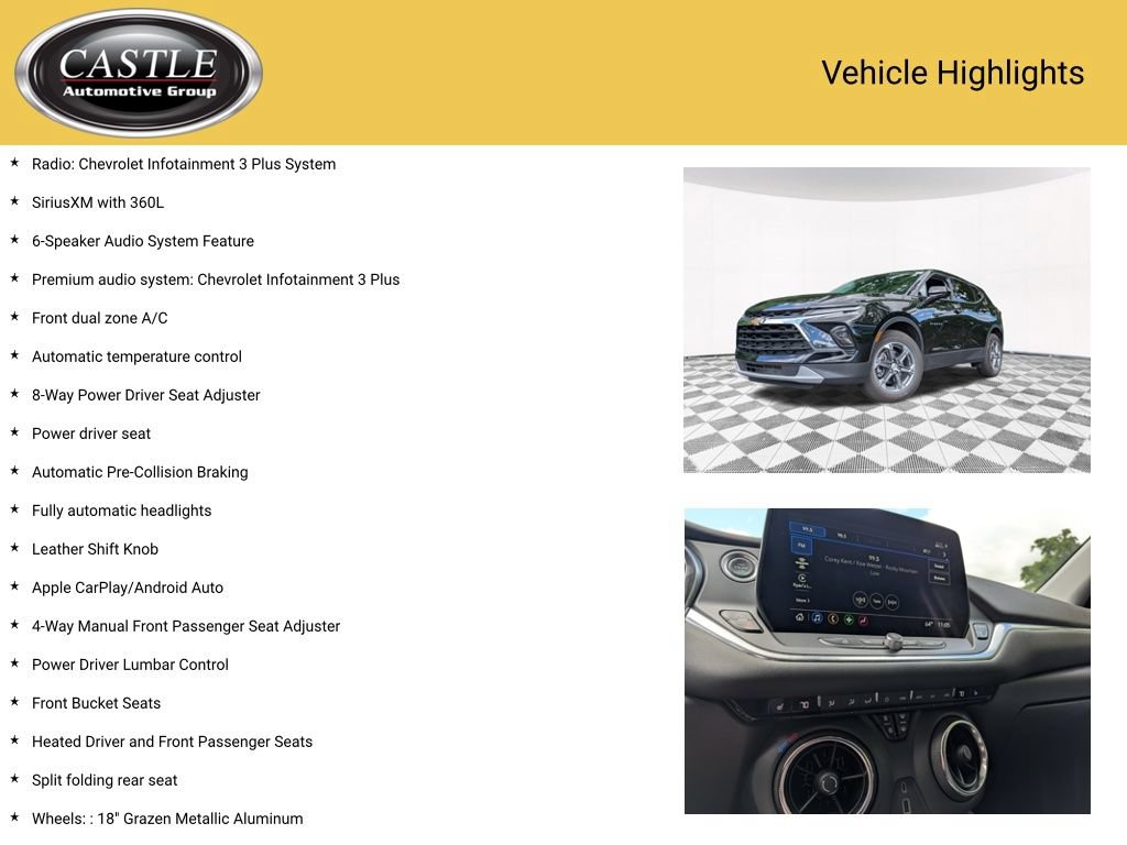 Used 2025 Chevrolet Blazer LT AWD/4WD image 4