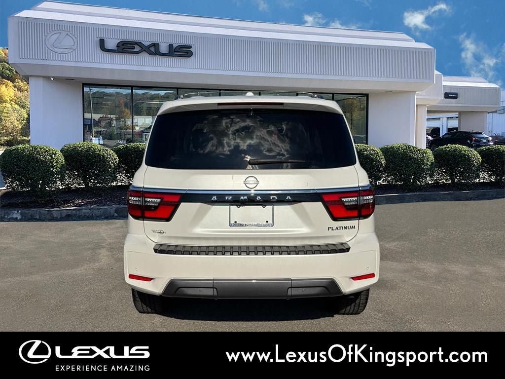 Used 2024 Nissan Armada Platinum w/ Captain's Chairs Package AWD/4WD image 4