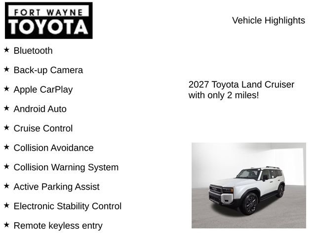 New 2027 Toyota Land Cruiser AWD/4WD image 7