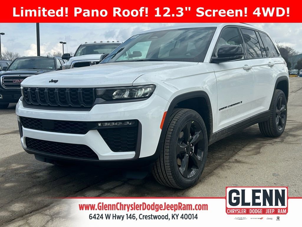 New 2026 Jeep Grand Cherokee Limited w/ Limited Altitude Package