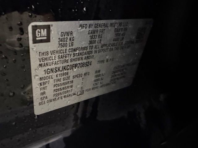Used 2015 Chevrolet Suburban LT AWD/4WD image 46