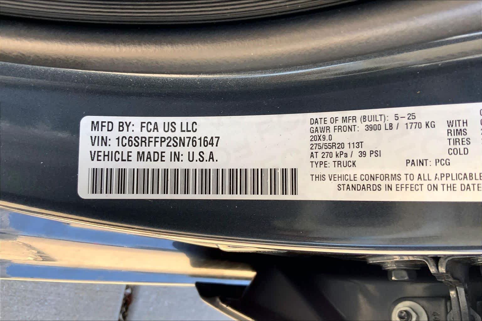 Used 2025 RAM 1500 Lone Star AWD/4WD image 31