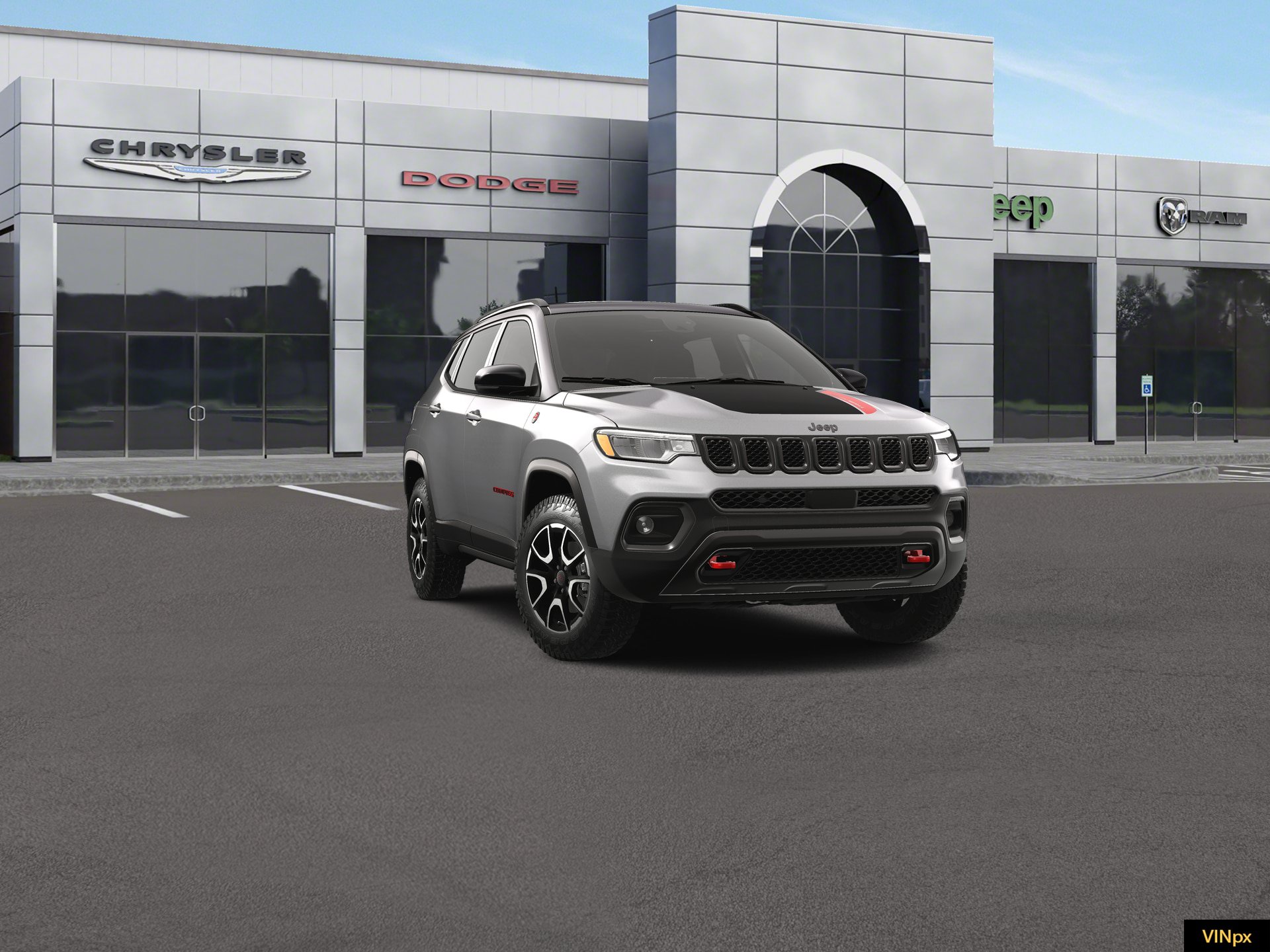New 2026 Jeep Compass Trailhawk w/ Sun, Sound & Navigation Group AWD/4WD image 16