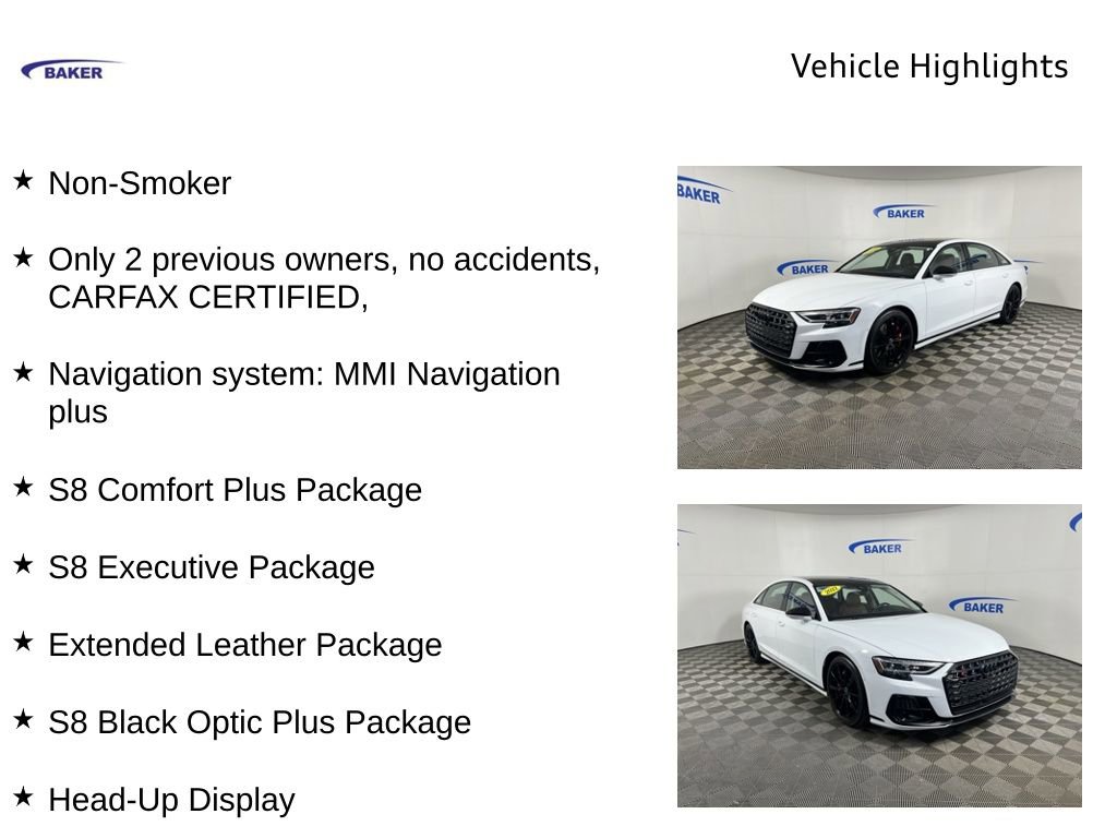 Used 2022 Audi S8 AWD/4WD image 4