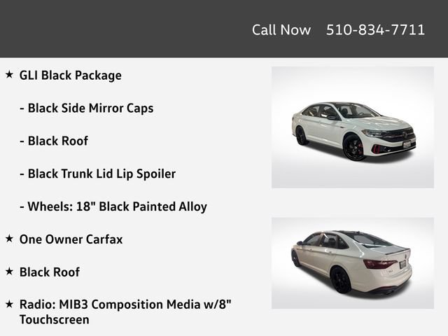 Certified 2023 Volkswagen Jetta GLI Autobahn w/ GLI Black Package FWD image 4