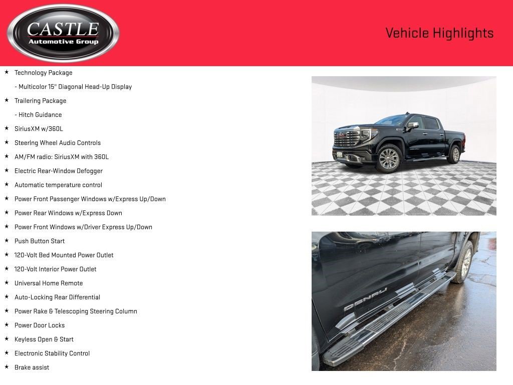 Certified 2024 GMC Sierra 1500 Denali w/ Technology Package AWD/4WD image 16