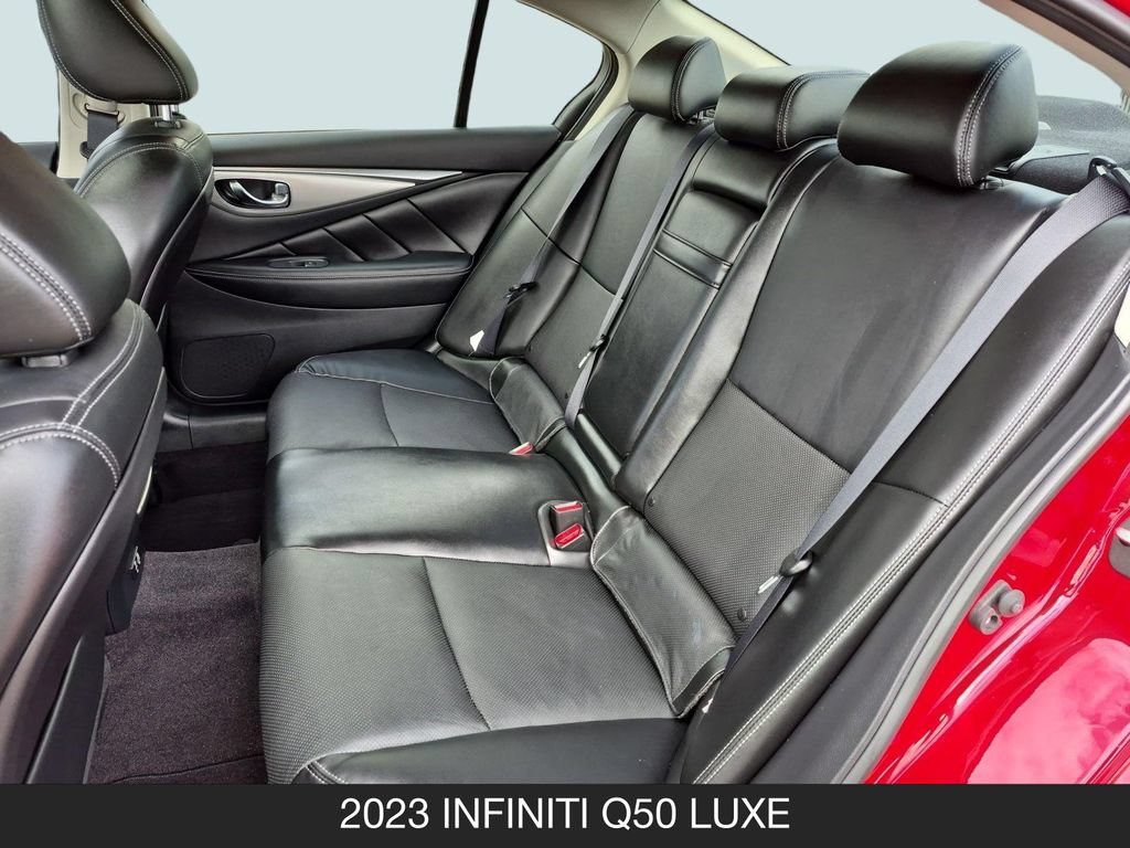 Used 2023 INFINITI Q50 Luxe w/ Cargo Package RWD image 17