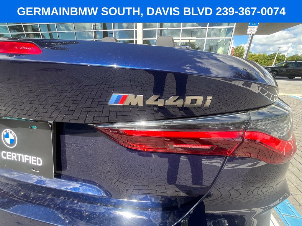 Certified 2023 BMW M440i Convertible w/ Premium Package RWD image 17