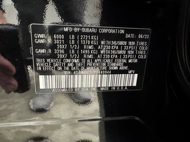 Used 2023 Subaru Ascent Onyx Edition Limited image 30