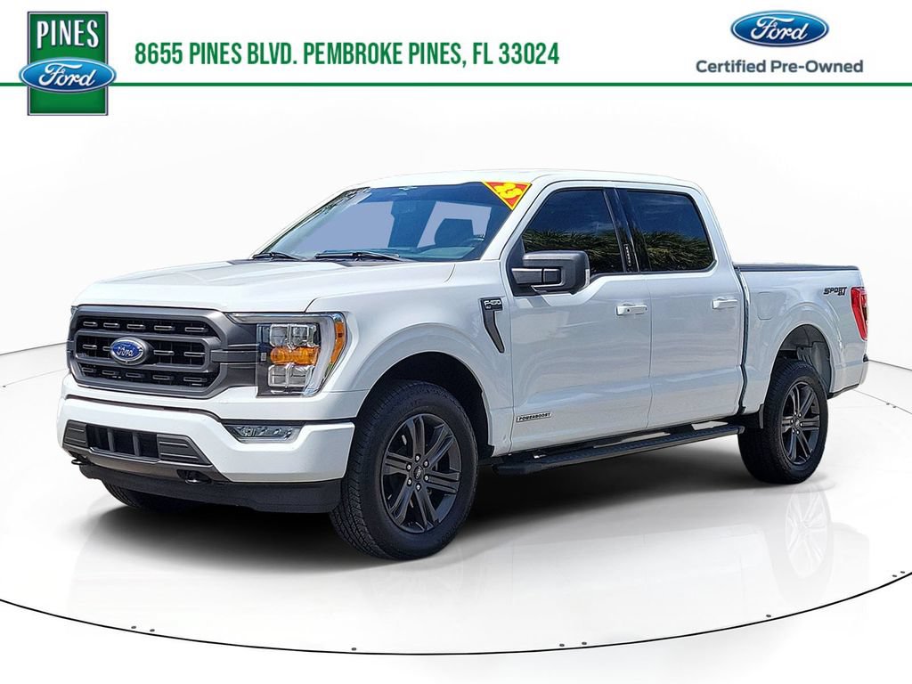 Certified 2023 Ford F150 XLT w/ Equipment Group 302A High AWD/4WD image 1