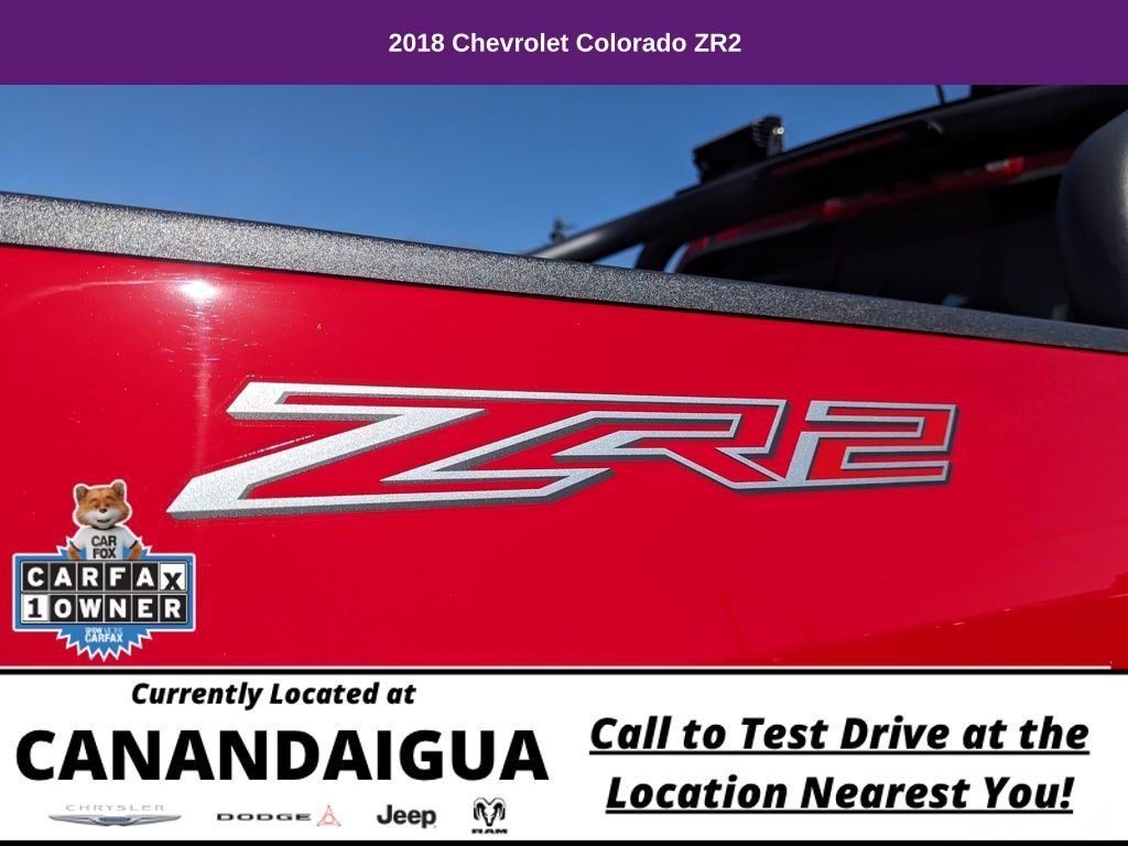 Used 2018 Chevrolet Colorado ZR2 w/ ZR2 Dusk Special Edition AWD/4WD image 31