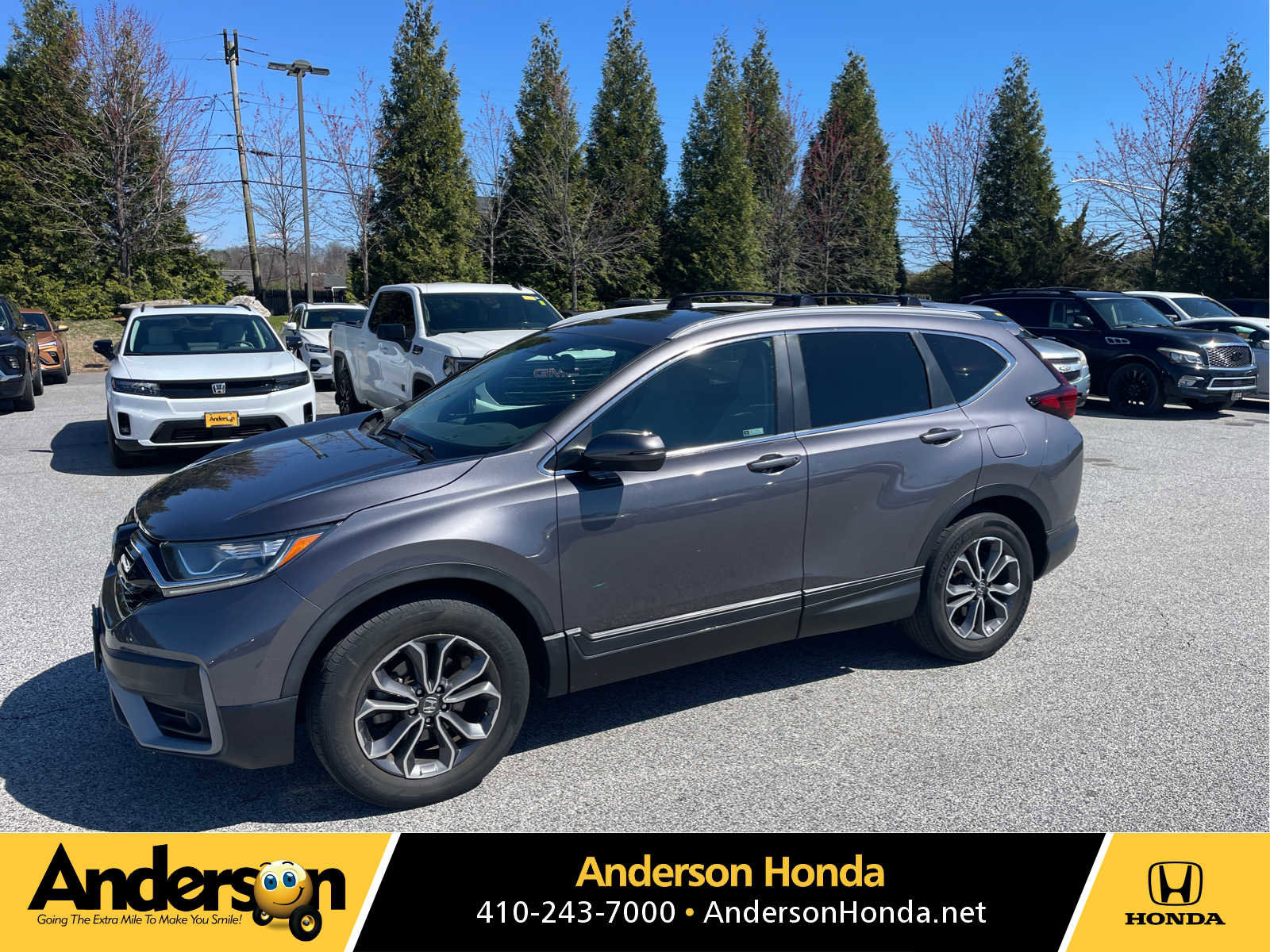 Used 2021 Honda CR-V EX-L image 1