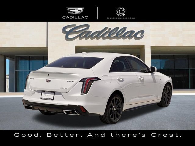 Certified 2025 Cadillac CT4 Sport w/ Cold Weather Package RWD image 3