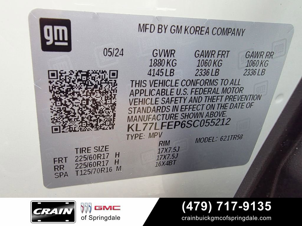 Used 2025 Chevrolet Trax LS w/ LS Convenience Package FWD image 32