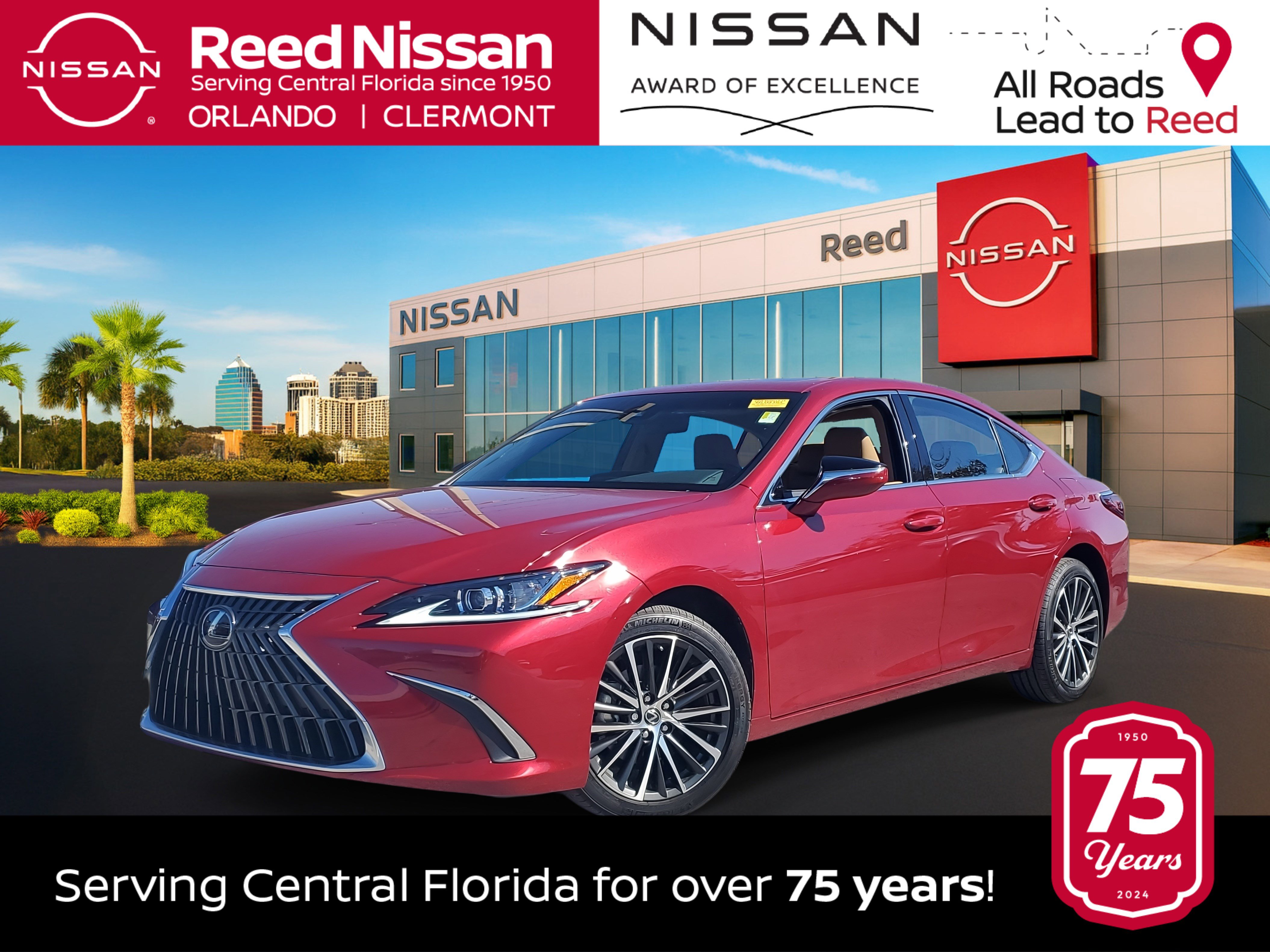 Used 2024 Lexus ES 250 w/ Premium Package