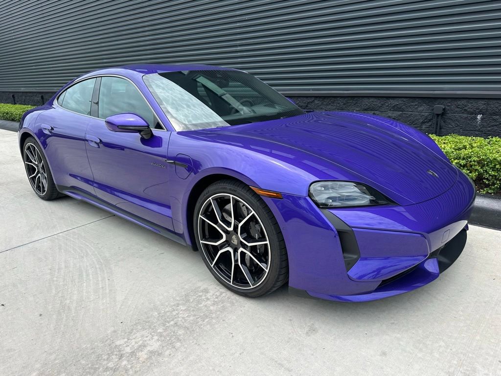 Certified 2025 Porsche Taycan Turbo AWD/4WD image 12
