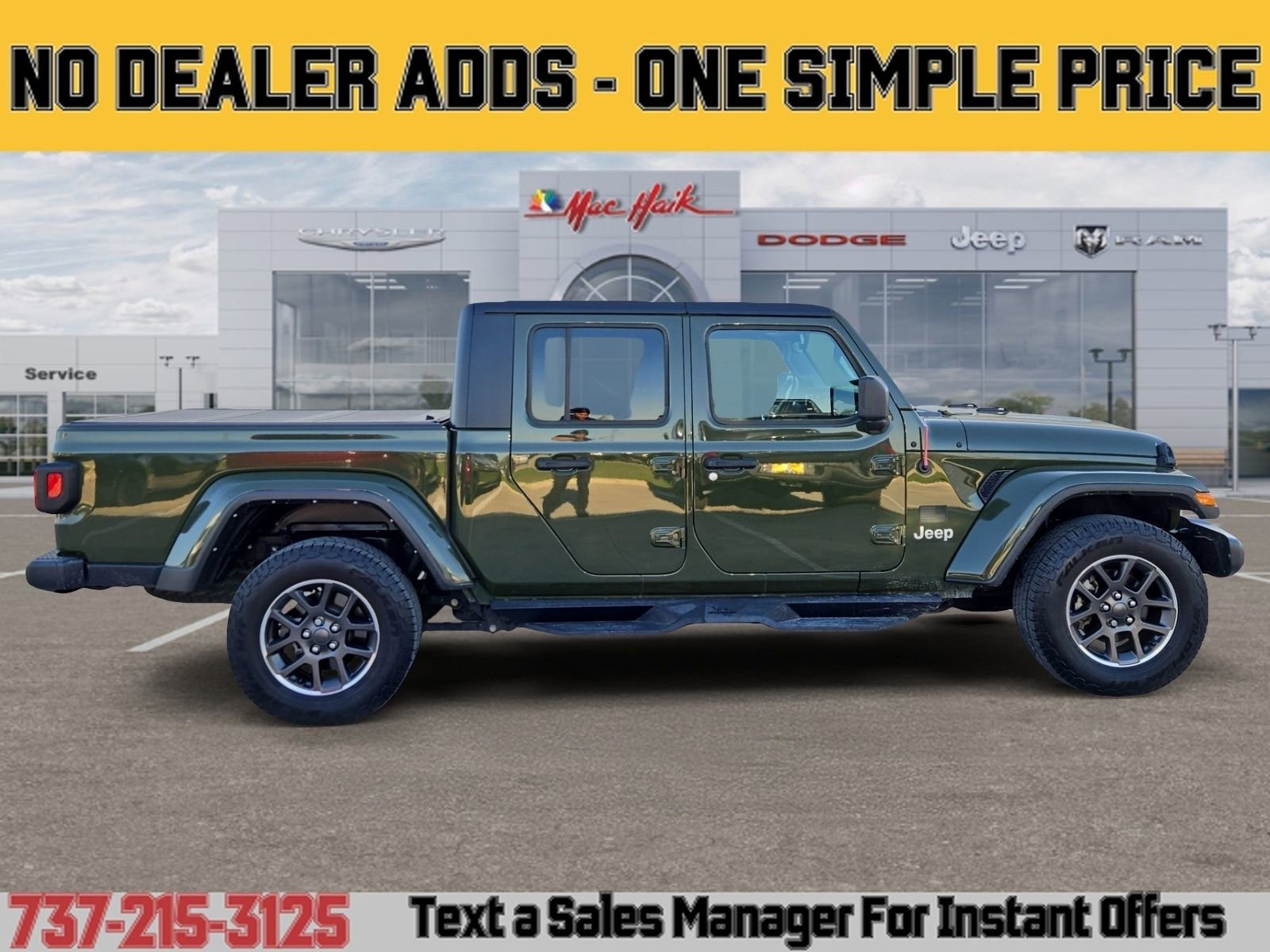 Certified 2022 Jeep Gladiator Overland w/ Cold Weather Group image 6