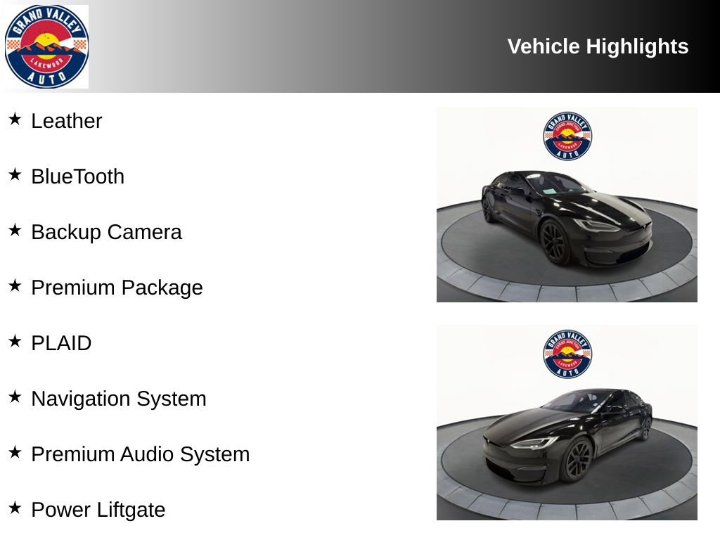 Used 2021 Tesla Model S Plaid image 2