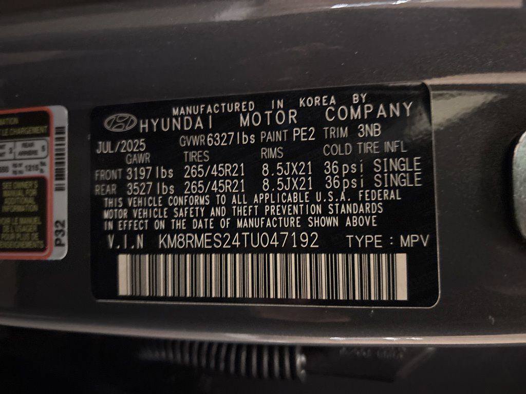New 2026 Hyundai Palisade Calligraphy AWD/4WD image 13