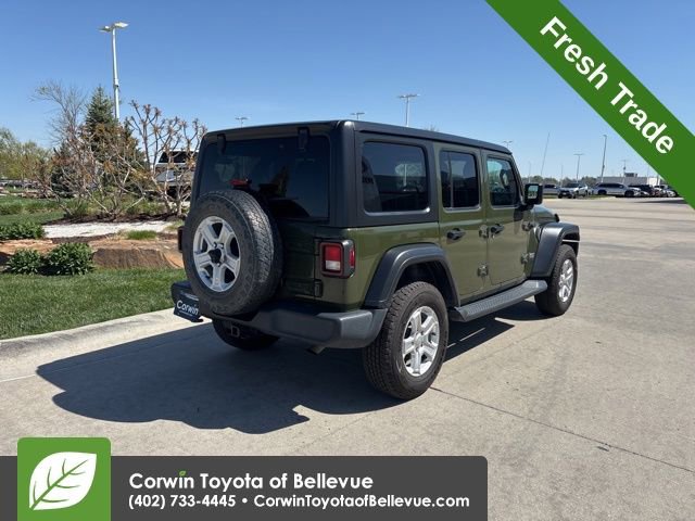 Used 2021 Jeep Wrangler Unlimited Sport image 3