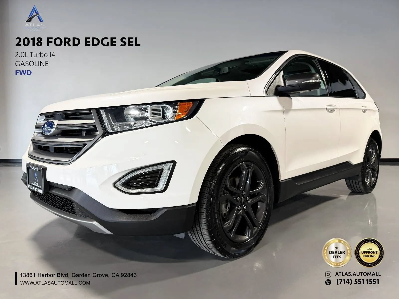 Used 2018 Ford Edge SEL w/ Equipment Group 201A FWD image 1