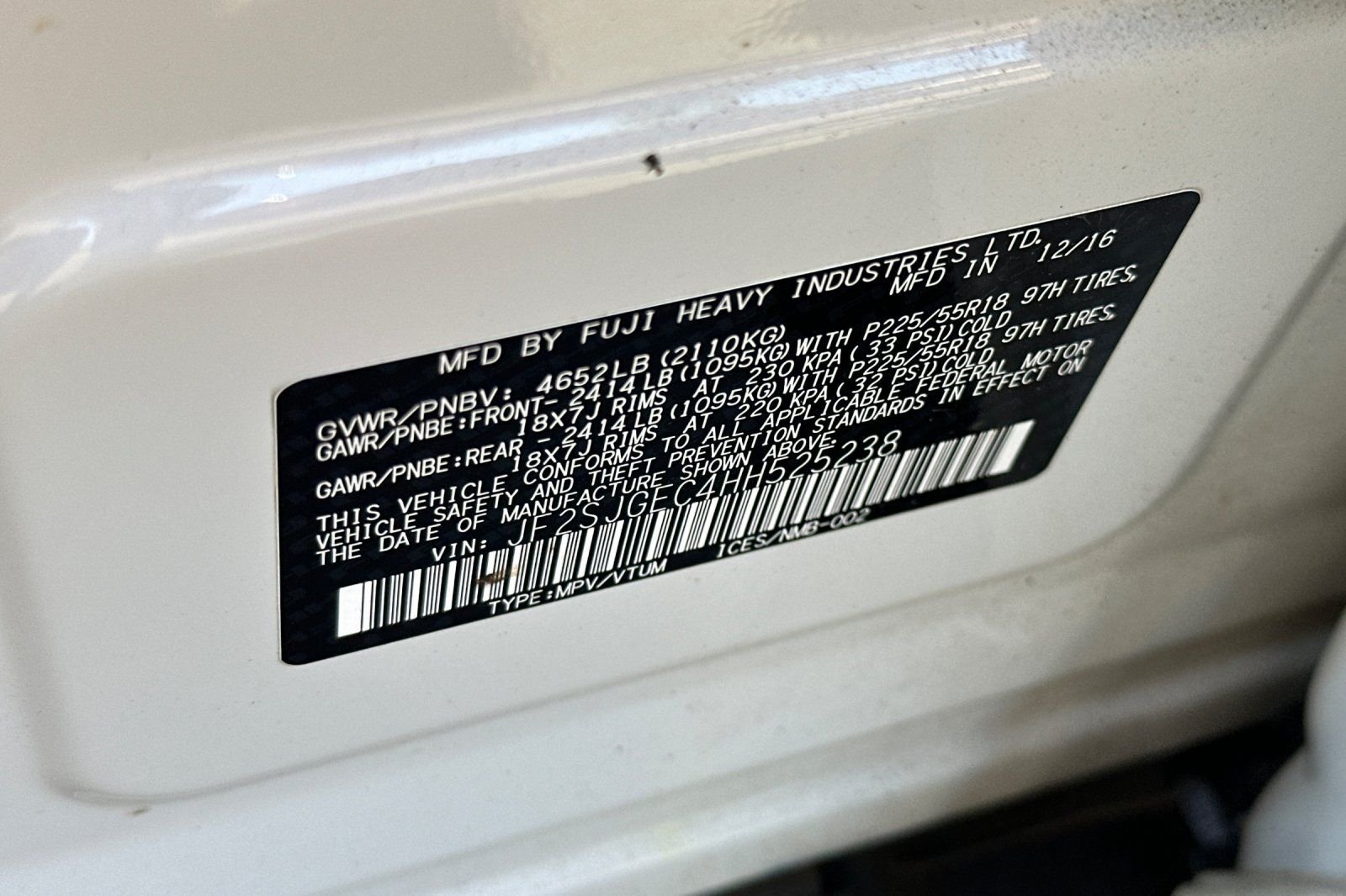 Used 2017 Subaru Forester 2.0XT Premium w/ Popular Package #2A AWD/4WD image 34