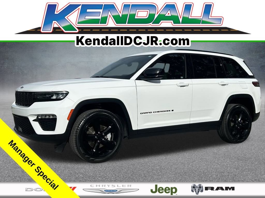 Certified 2024 Jeep Grand Cherokee Limited w/ Black Appearance Package