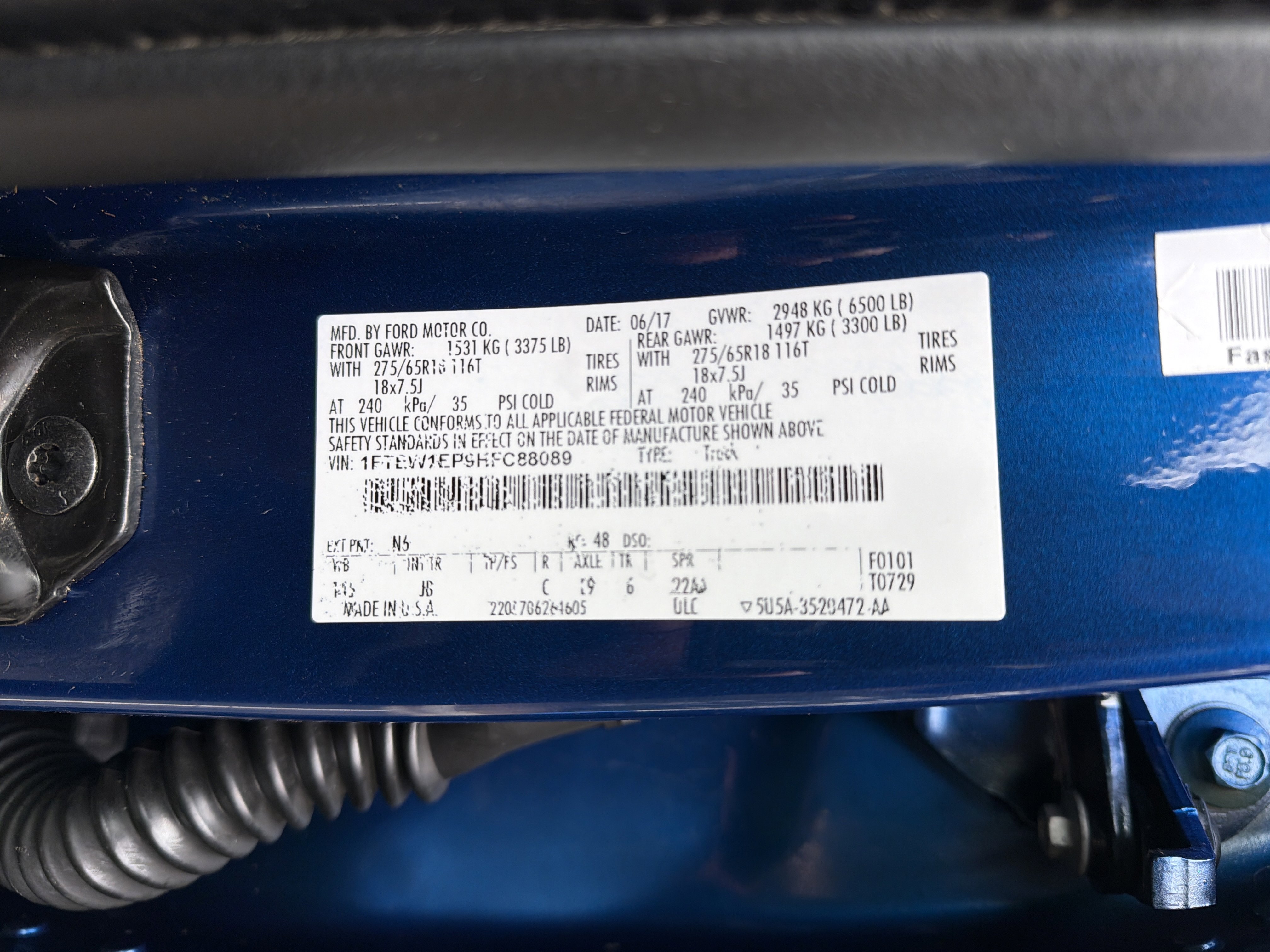 Used 2017 Ford F150 XLT w/ Equipment Group 302A Luxury image 33