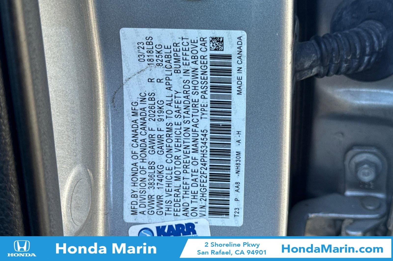 Used 2023 Honda Civic LX image 34
