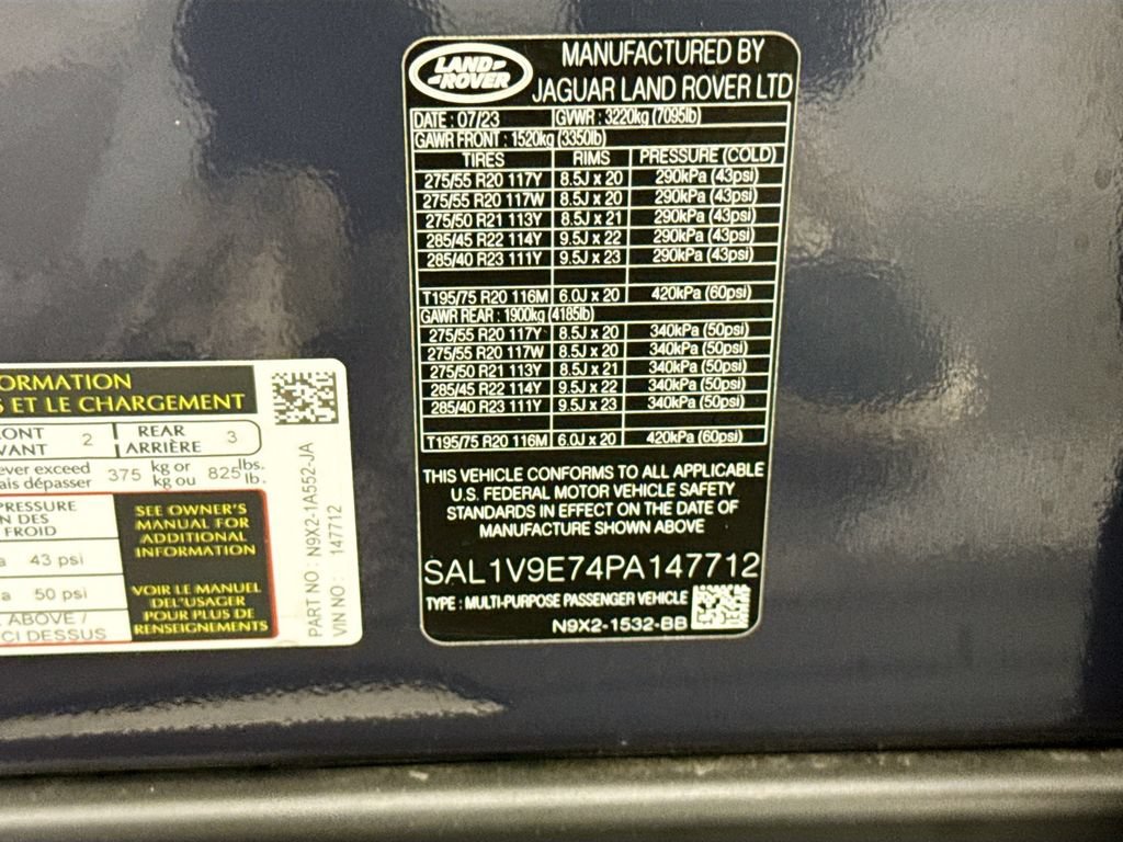 Certified 2023 Land Rover Range Rover Sport First Edition AWD/4WD image 34
