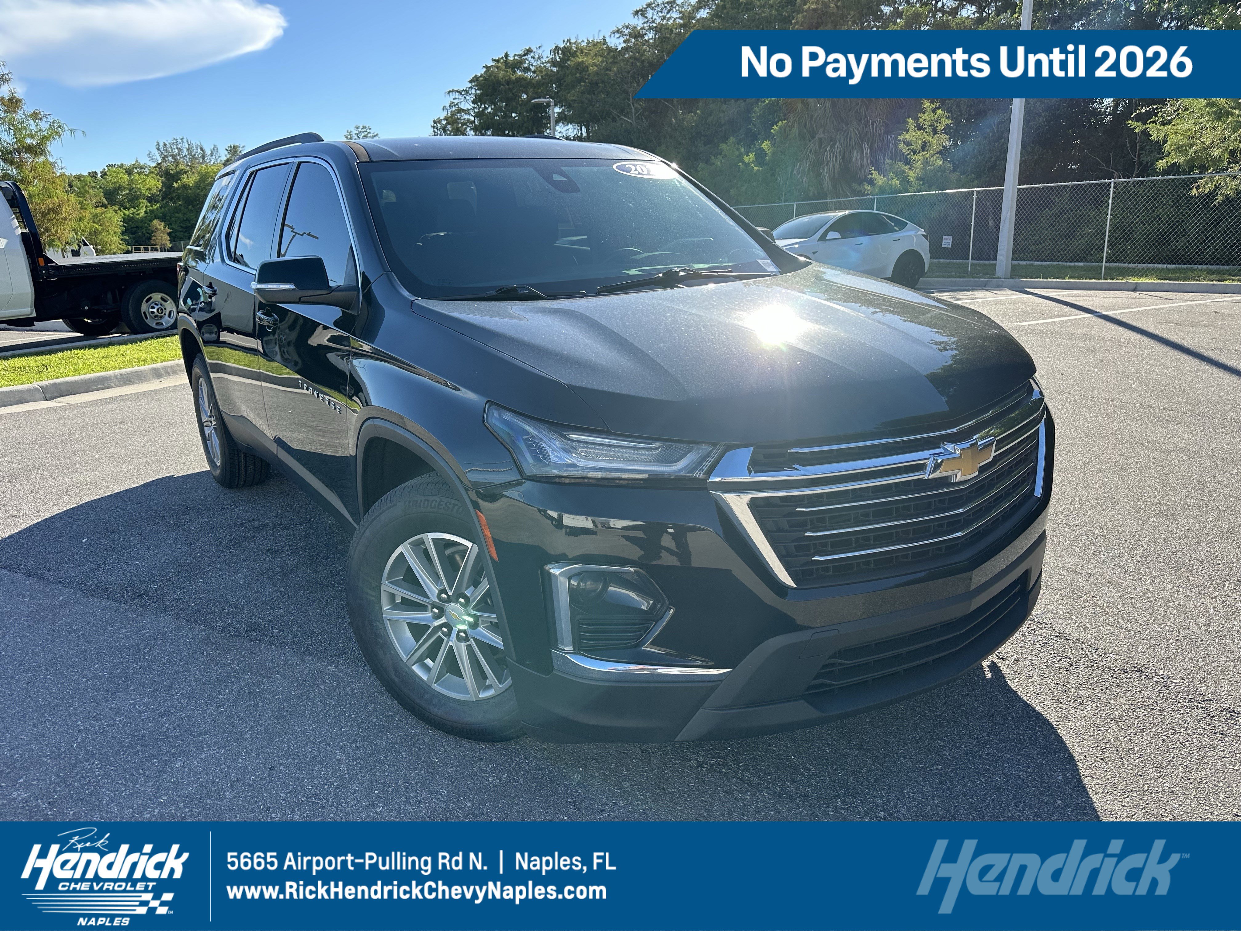 Used 2022 Chevrolet Traverse LT w/ LPO, Floor Liner Package