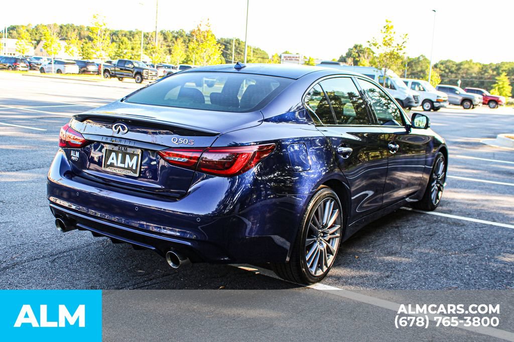 Used 2024 INFINITI Q50 Red Sport 400 AWD/4WD image 5