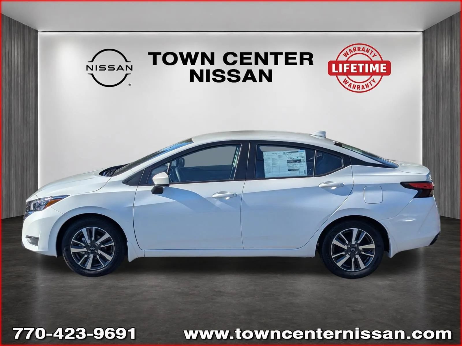 New 2025 Nissan Versa SV w/ Trunk Package FWD image 5