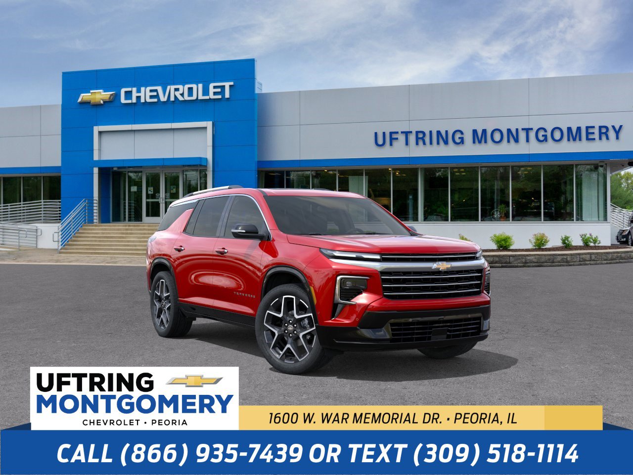 New 2026 Chevrolet Traverse High Country w/ LPO, Floor Liner Package