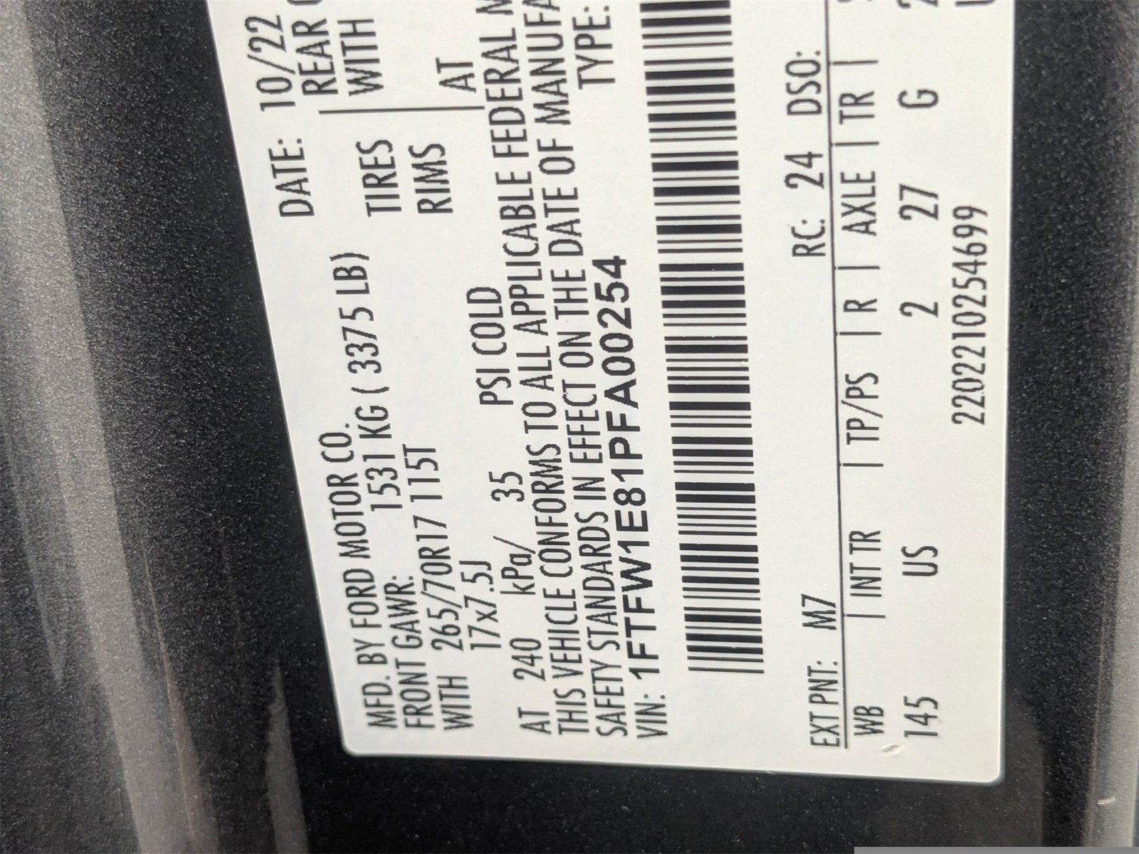 Used 2023 Ford F150 XLT w/ Equipment Group 301A Mid image 21