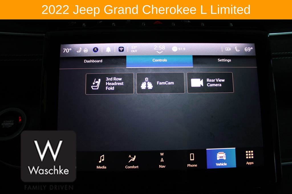 Used 2022 Jeep Grand Cherokee L Limited w/ Trailer Tow Group (B) image 62