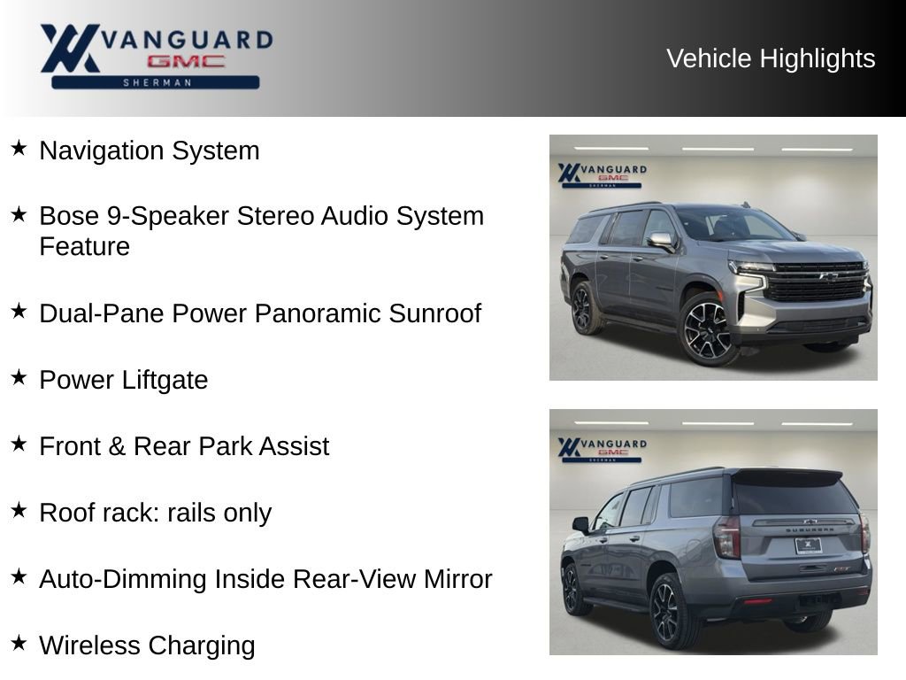 Used 2022 Chevrolet Suburban RST w/ Luxury Package image 11