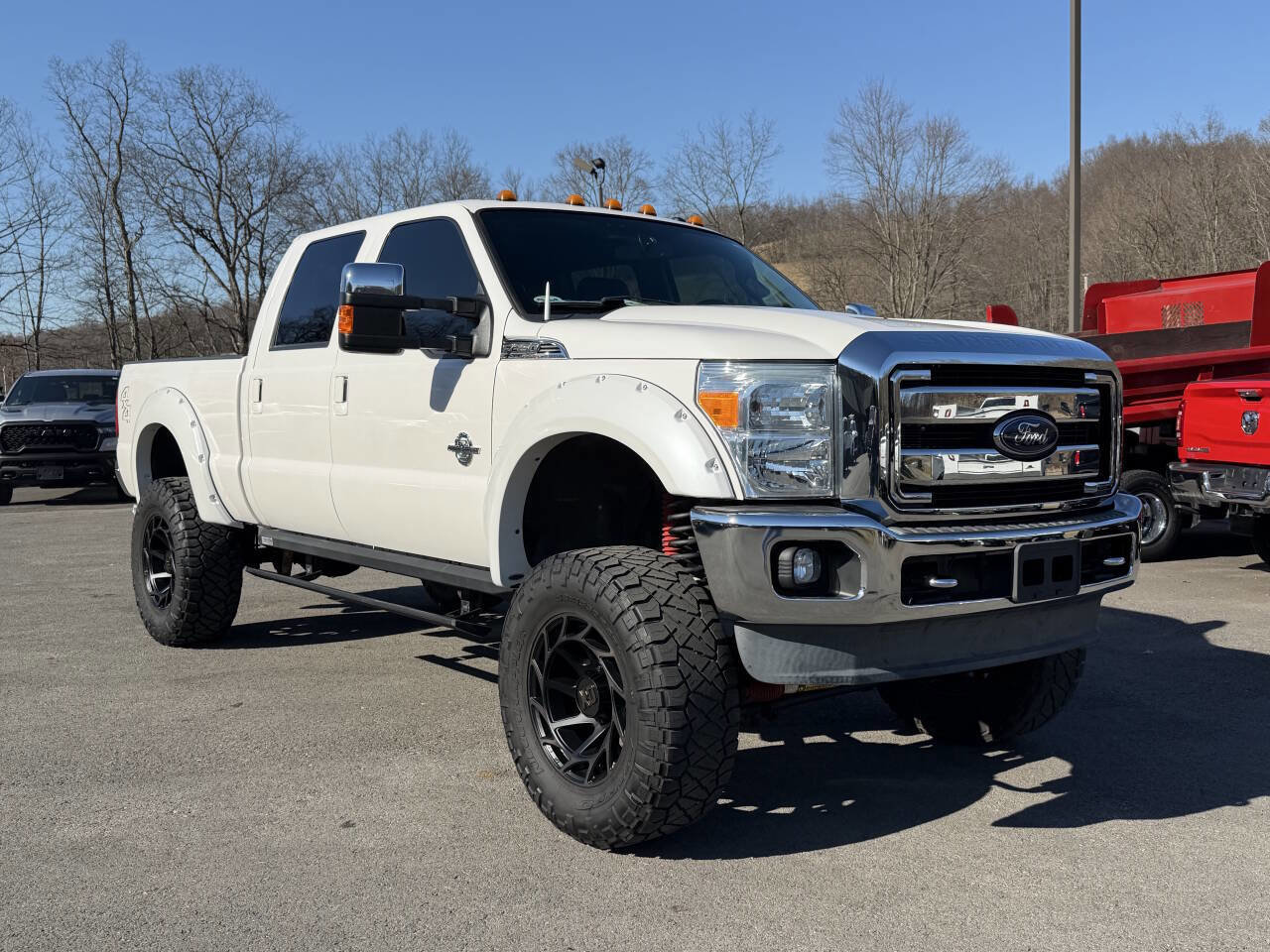 Used 2016 Ford F350 Lariat w/ Lariat Ultimate Package AWD/4WD image 7