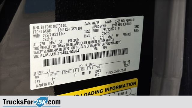 Used 2018 Lincoln Navigator L Reserve w/ Technology Package AWD/4WD image 31