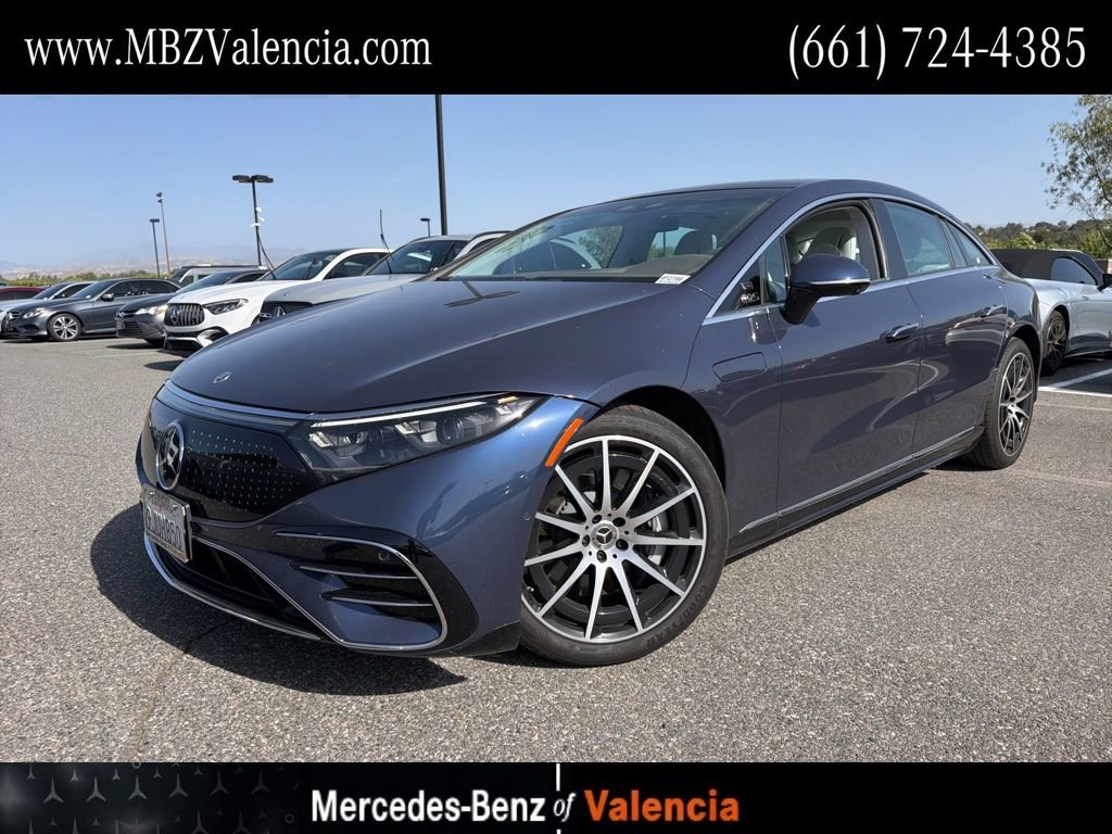 Used 2023 Mercedes-Benz EQS 580 4MATIC Sedan image 1