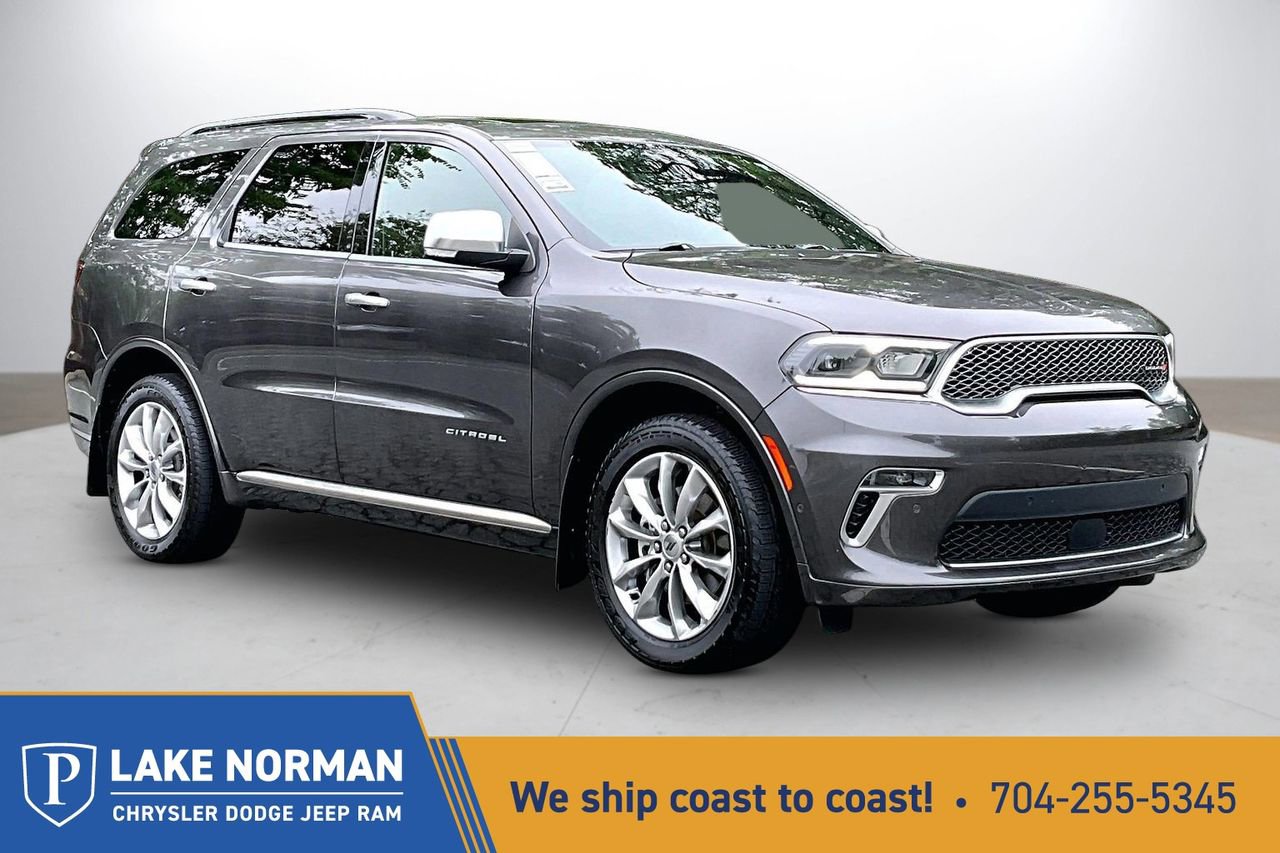 Certified 2021 Dodge Durango Citadel w/ Premium Entertainment Group