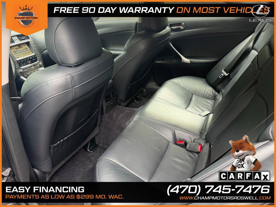 Used 2010 Lexus IS 250 w/ Preferred Accessory Package RWD image 17