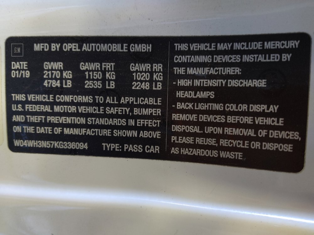 Used 2019 Buick Cascada Premium image 33