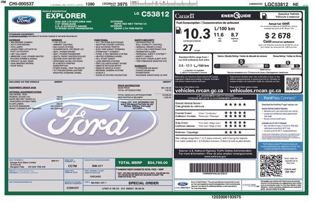 Used 2020 Ford Explorer Limited AWD/4WD image 49