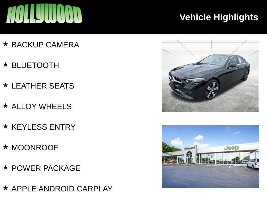 Used 2025 Mercedes-Benz C 300 Sedan image 3