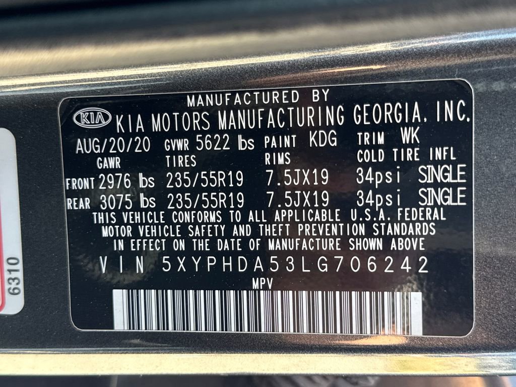 Used 2020 Kia Sorento EX AWD/4WD image 39
