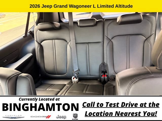 New 2026 Jeep Grand Wagoneer L Limited AWD/4WD image 14