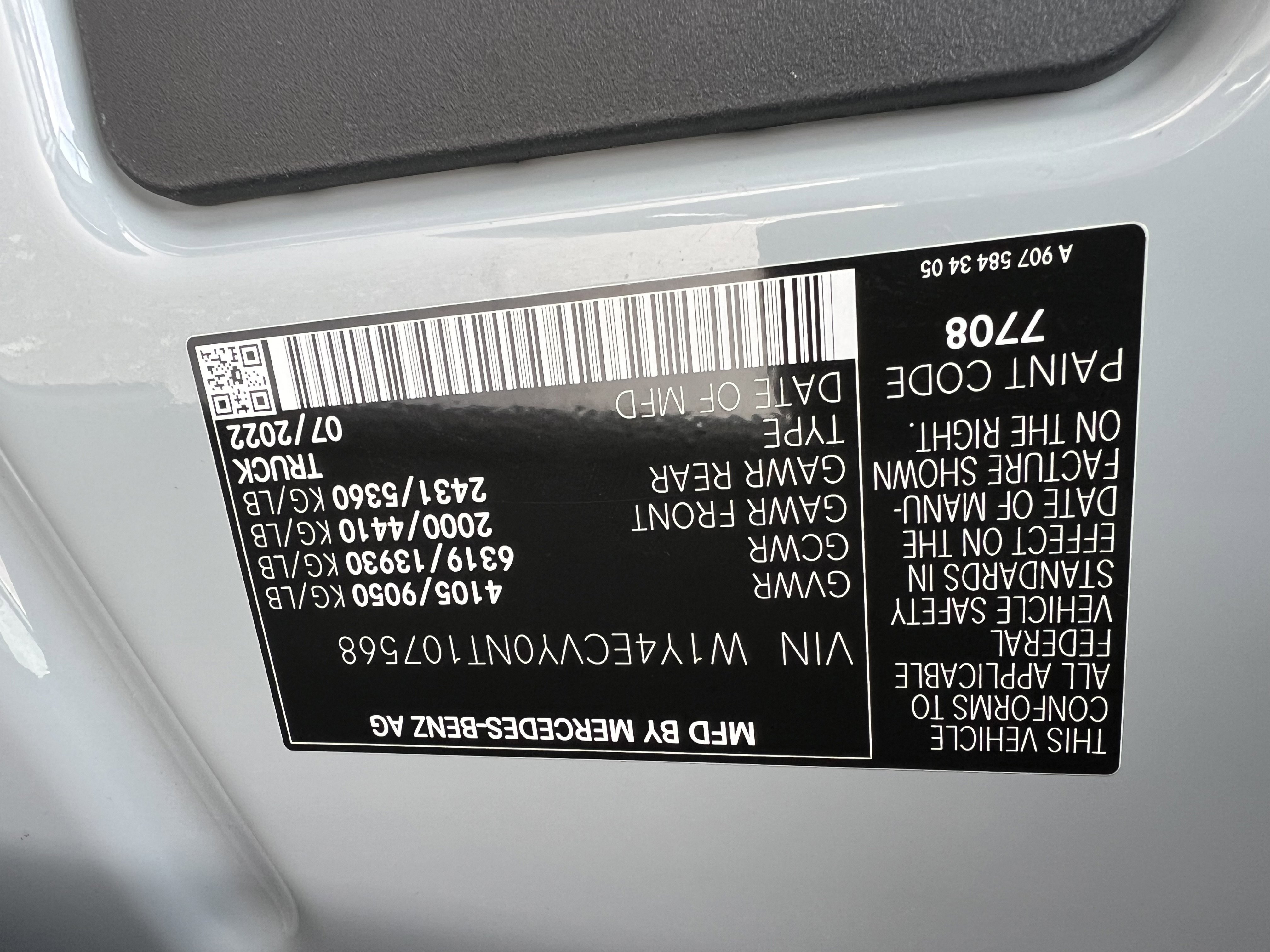 Used 2022 Mercedes-Benz Sprinter 2500 image 33