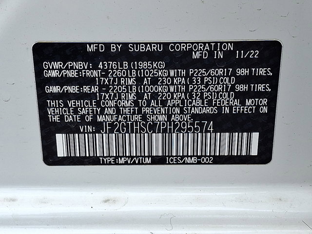Certified 2023 Subaru Crosstrek 2.5i Sport AWD/4WD image 28